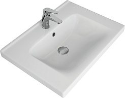 Misty Тумба с раковиной Спарта 65 белая – фотография-3